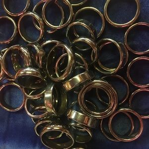 Hematite rings!